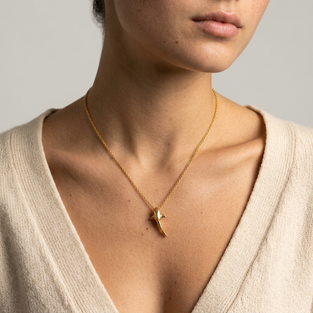 Women's Shark Pendant Necklace