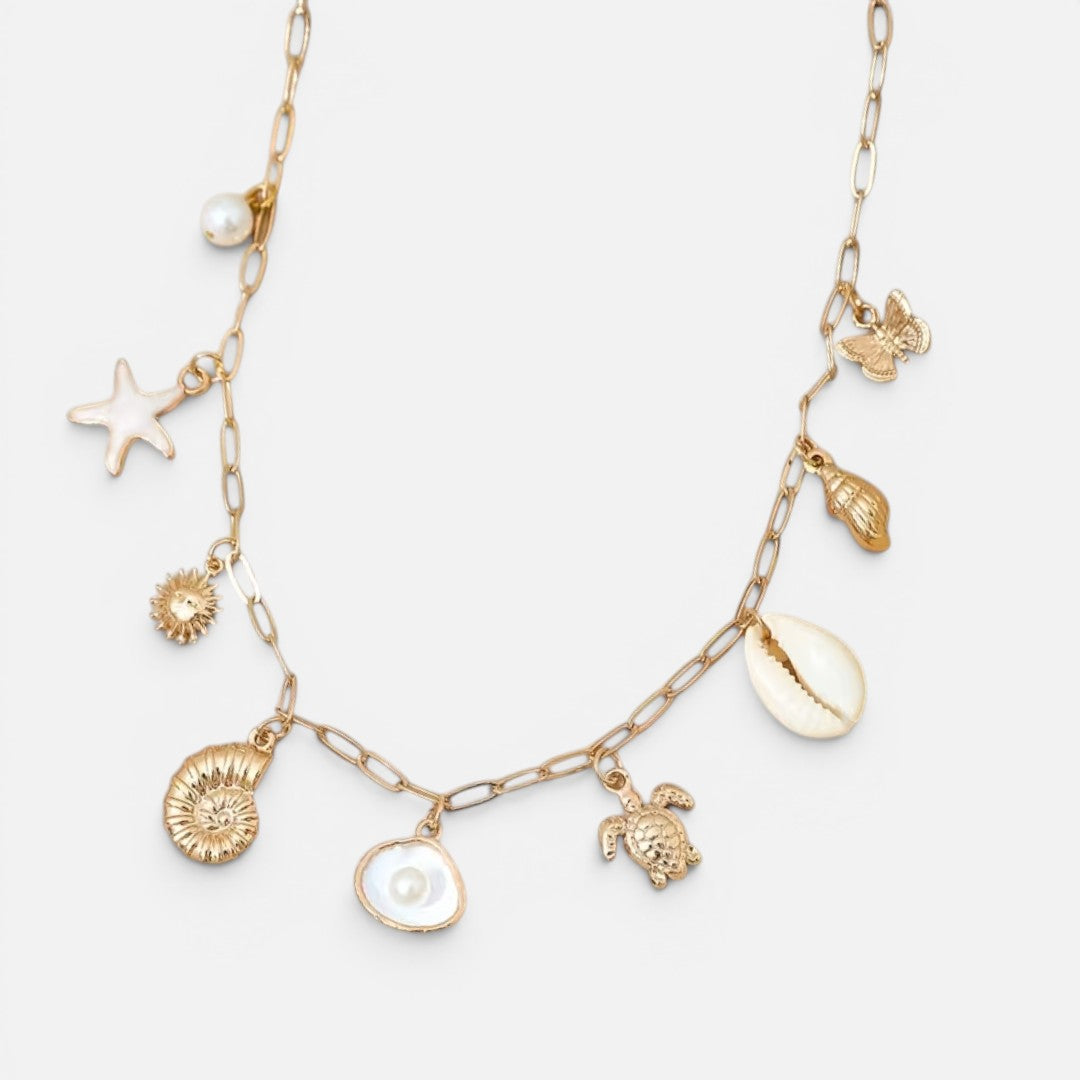 Women's Shell Charm Necklace