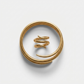 Women's Snake Wrap Cuff and Ring Set