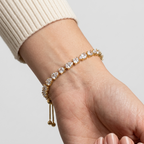 Women's Square Crystal Bracelet