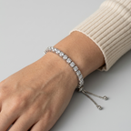 Women's Square Crystal Bracelet