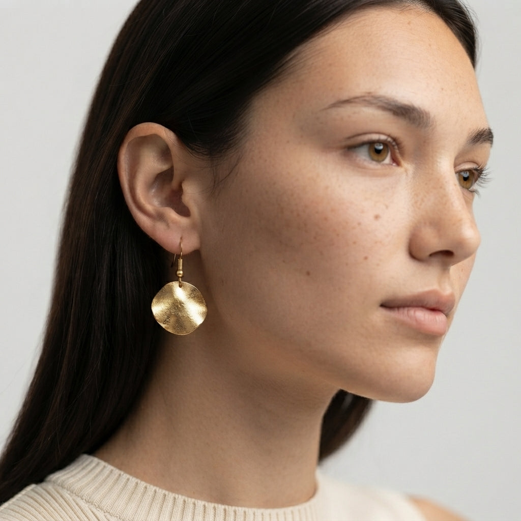 Women's Square Drop Earrings