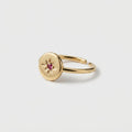 Women's Star Disc Ring