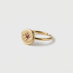 Women's Star Disc Ring