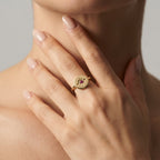 Women's Star Disc Ring
