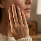 Women's Star Signet Ring