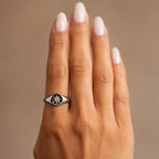 Women's Star Signet Ring
