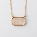 Women's Stone Pendant Necklace