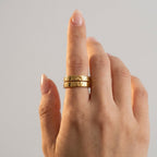 Women's Sun Moon Ring Set
