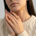 Women's Textured Starfish Ring