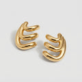 Women's Triple Hoop Earrings