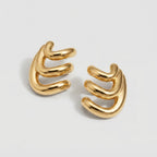 Women's Triple Hoop Earrings