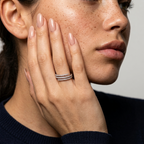 Women's Triple Wrap Crystal Ring