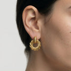 Women's Twisted Drop Earrings
