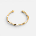 Women's Twisted Open Cuff Bangle