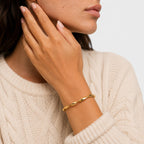 Women's Twisted Open Cuff Bangle