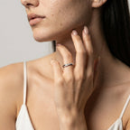 Women's Two-Strand Pave Ring