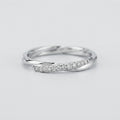 Women's Two-Strand Pave Ring
