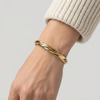 Women's Wave Cuff Bangle