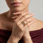 Women's Wide Filigree Ring